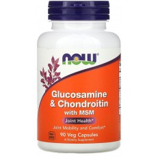 NOW Glucosamine, Chondroitine & MSM 90капс NOW Glucosamine, Chondroitine & MSM 90капс