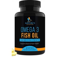 Nature's Nutrition Omega 3 Fish Oil 432EPA/288DHA 60капс