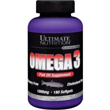 Ultimate Nutrition Omega 3 1000мг 180капс