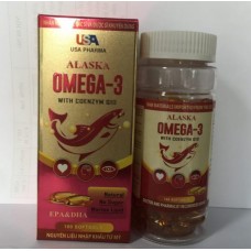 USA Pharma ALASKA Omega 3 with Q10 100капс