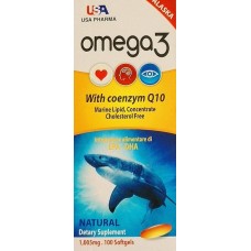 Купить USA Pharma Omega 3 with Q10 100 капс