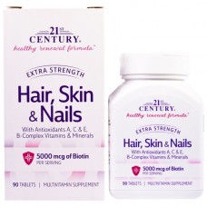 21st Century Hair, Skin & Nails Extra Strength 90таб