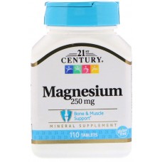 21st Century Magnesium 250мг 110таб