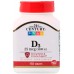 Купить 21st Century Vitamin D-3 1000МЕ 110 таб