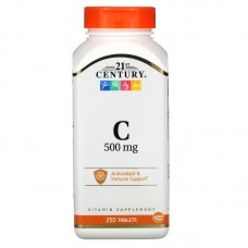 21st Century Vitamin C 500мг 250таб