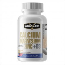 Maxler Calcium Zinc Magnesium + D3 90таб