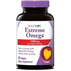 Natrol Extreme Omega 2400мг 60 гел.капс Natrol Extreme Omega 2400мг 60 гел.капс