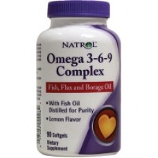 Natrol Omega-3 Flaxseed Oil 1000мг 120гел.капс