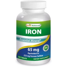 Купить Best Naturals Iron 65 мг 90 капс