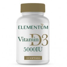 Elementum Vitamin D3 5000 МЕ 120капс