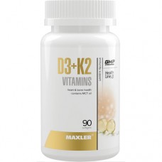 Maxler Vitamin D3 + K2 90 капс