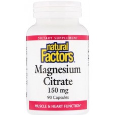 Natural Factors Magnesium Citrate 150 мг 90 капс