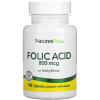 Nature's Plus Folic Acid 800 мкг 90 таб