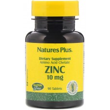 Nature's Plus Zinc 10мг 90таб