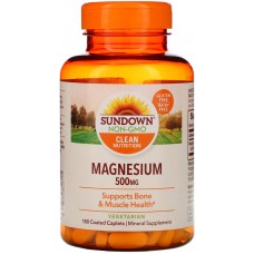 Купить SUNDOWN Clean Nutrition Magnesium 500мг 180 таб
