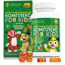 Купить TREE of LIFE Комплекс для детей с холином 30 пастилок