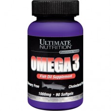 Ultimate Nutrition Omega 3 1000мг 90капс
