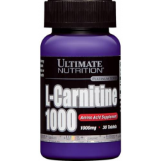 Ultimate Nutrition L-Carnitine 1000мг 30таб Ultimate Nutrition L-Carnitine 1000мг 30таб