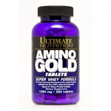 Купить Ultimate Nutrition Amino Gold 1000мг 250таб