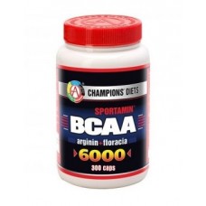 AT BCAA 6000 СПОРТАМИН 300капс